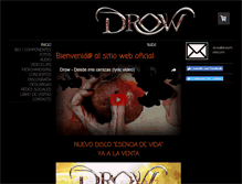 Tablet Screenshot of drowmetal.com